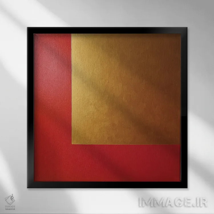 تابلو دکوراتیو عشق بخش اول اثر آلا گرانده - نمای قابدار مشکی