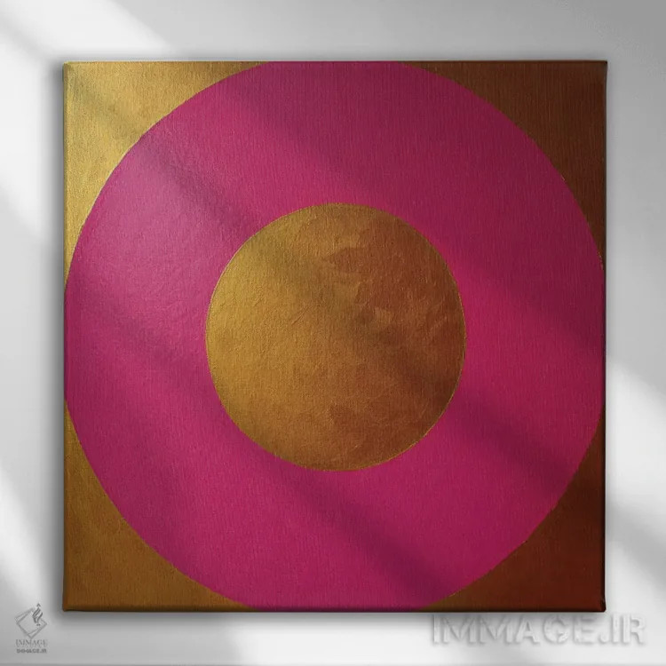 تابلو دکوراتیو عشق بخش دوم اثر آلا گرانده - نمای روبهرو روی دیوار