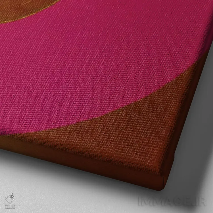 تابلو دکوراتیو عشق بخش دوم اثر آلا گرانده - نمای نزدیک بافت بوم