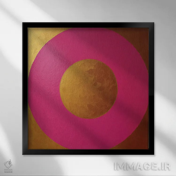 تابلو دکوراتیو عشق بخش دوم اثر آلا گرانده - نمای قابدار مشکی