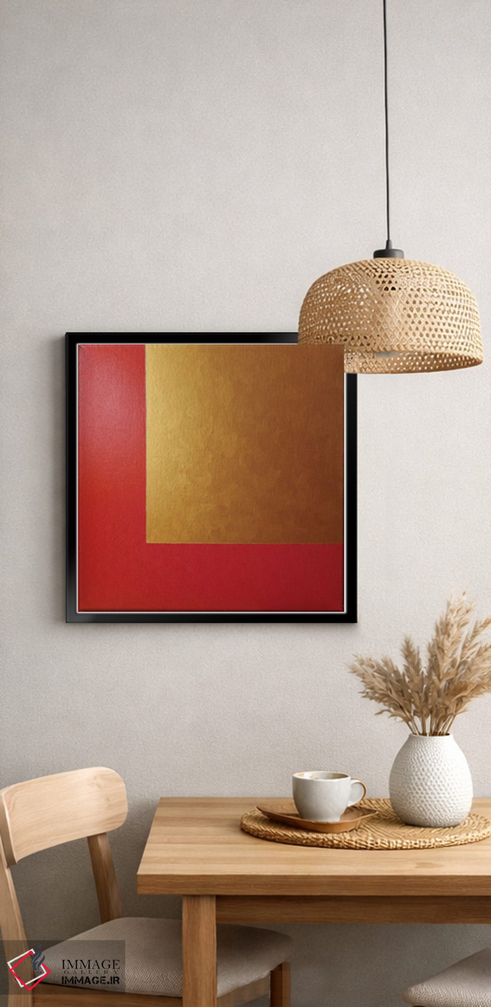 تابلو دکوراتیو عشق بخش اول اثر آلا گرانده - D5B