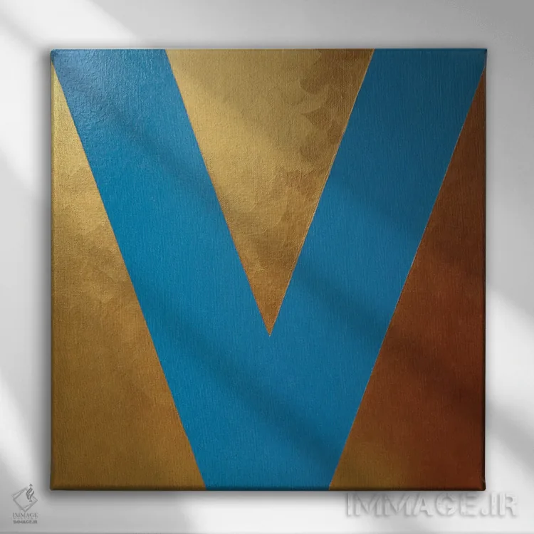 تابلو دکوراتیو عشق بخش سوم اثر آلا گرانده - نمای روبهرو روی دیوار