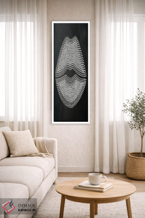 تابلو دکوراتیو بوسه ستارگان اثر آلا گرانده - D2W