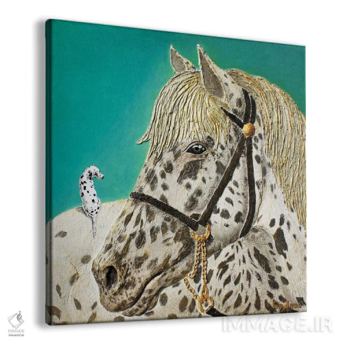 تابلو دکوراتیو دوقلوها اثر آلا گرانده - نمای پرسپکتیو محصول