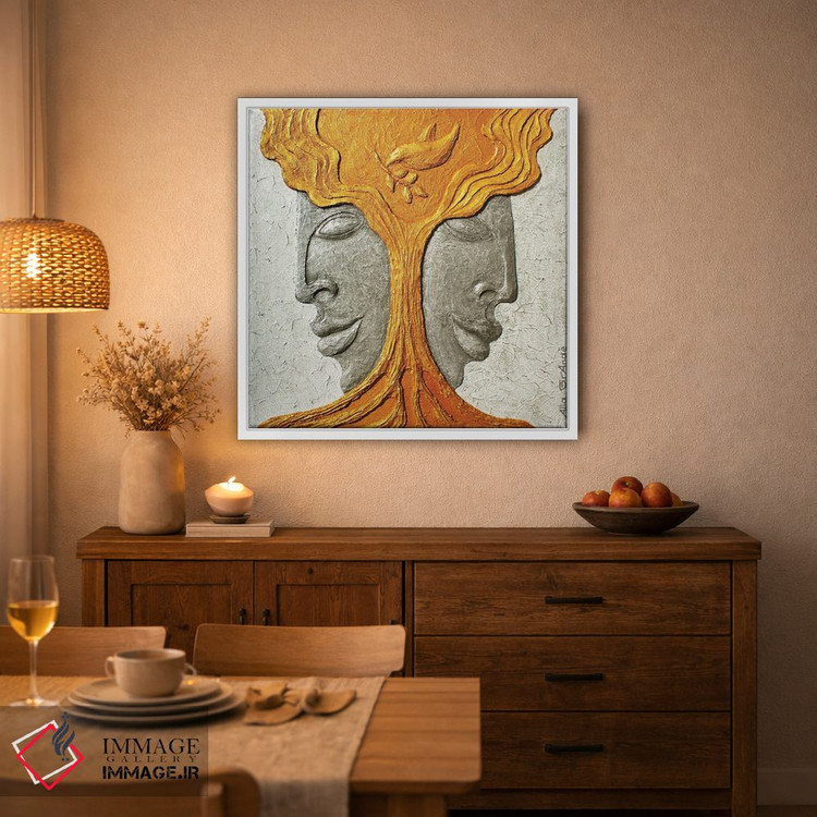 تابلو دکوراتیو درخت صلح اثر آلا گرانده - D2W