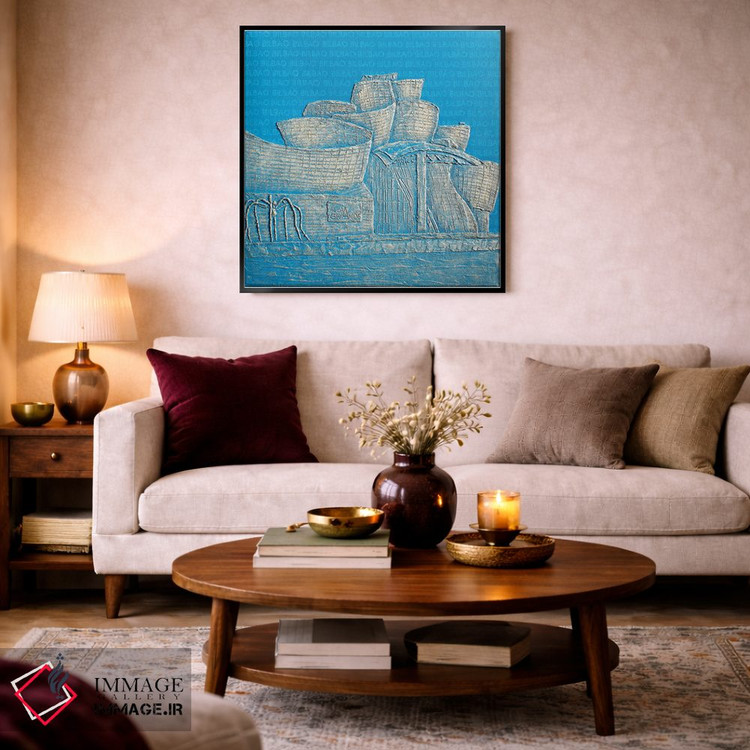 تابلو دکوراتیو موزه گوگنهایم بیلبائو اثر آلا گرانده - D2B