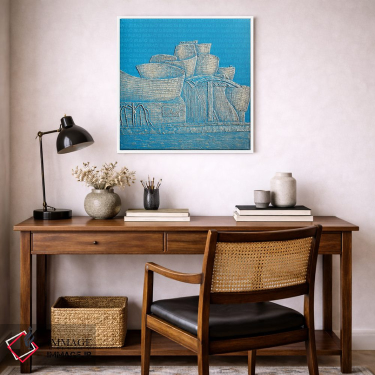 تابلو دکوراتیو موزه گوگنهایم بیلبائو اثر آلا گرانده - D4W