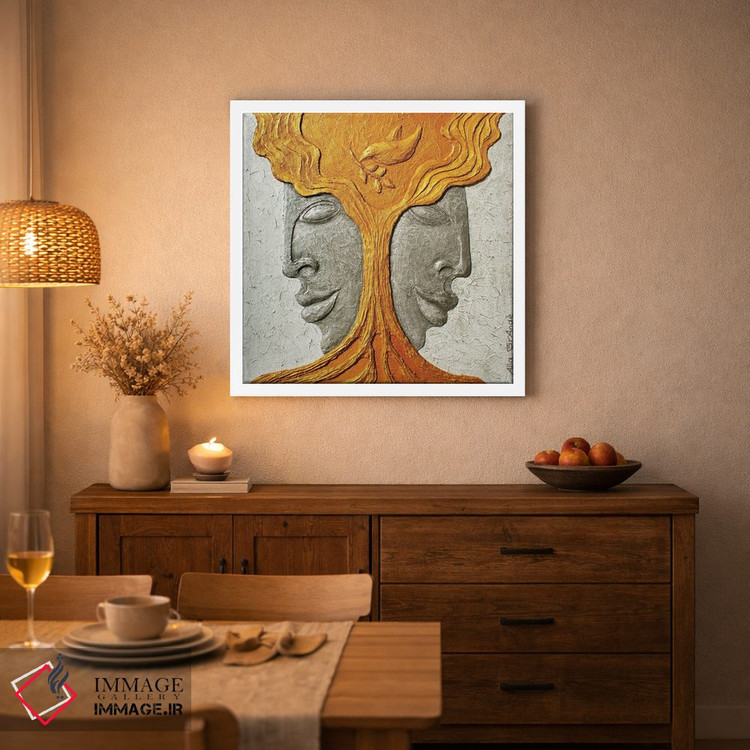 تابلو دکوراتیو درخت صلح اثر آلا گرانده - D3W