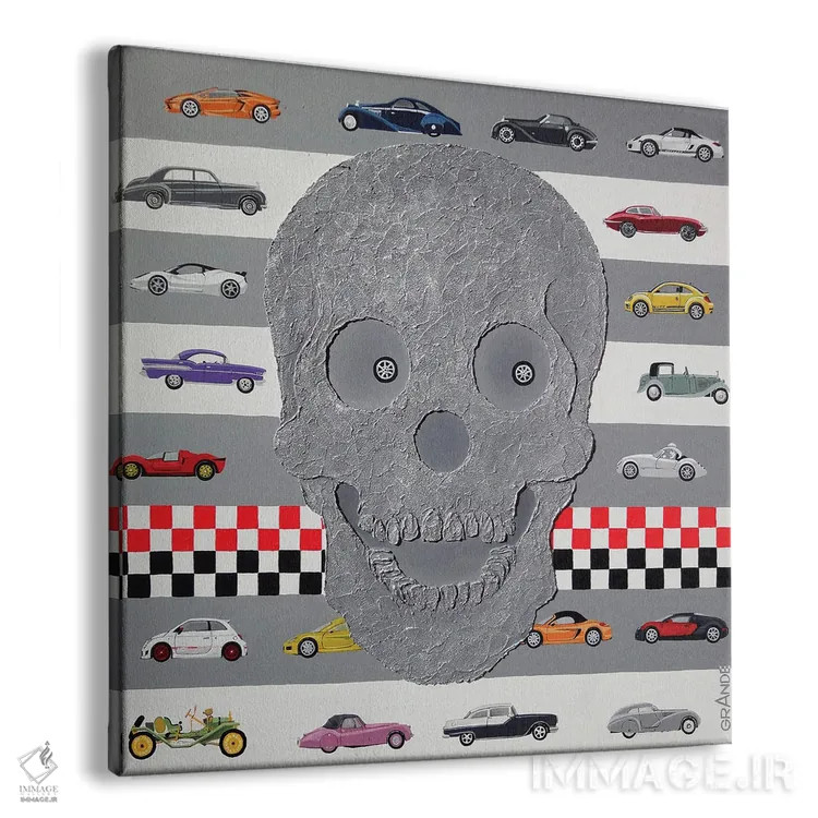 تابلو دکوراتیو الان بران اثر آلا گرانده - نمای پرسپکتیو محصول