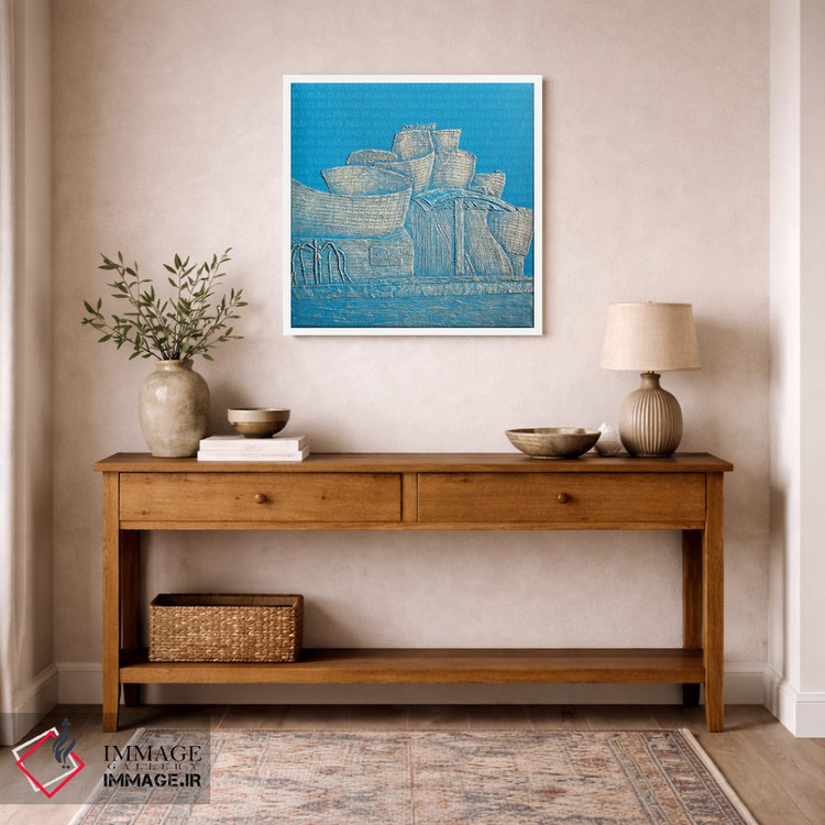 تابلو دکوراتیو موزه گوگنهایم بیلبائو اثر آلا گرانده - D3W