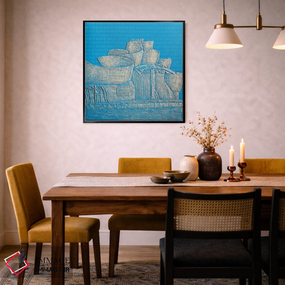 تابلو دکوراتیو موزه گوگنهایم بیلبائو اثر آلا گرانده - D6B