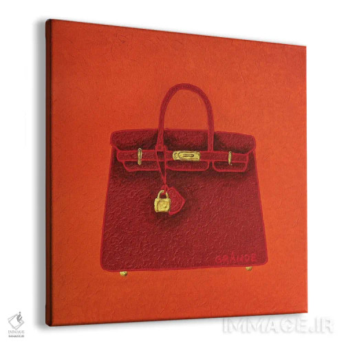 تابلو دکوراتیو برکین هرمس اثر آلا گرانده - نمای پرسپکتیو محصول