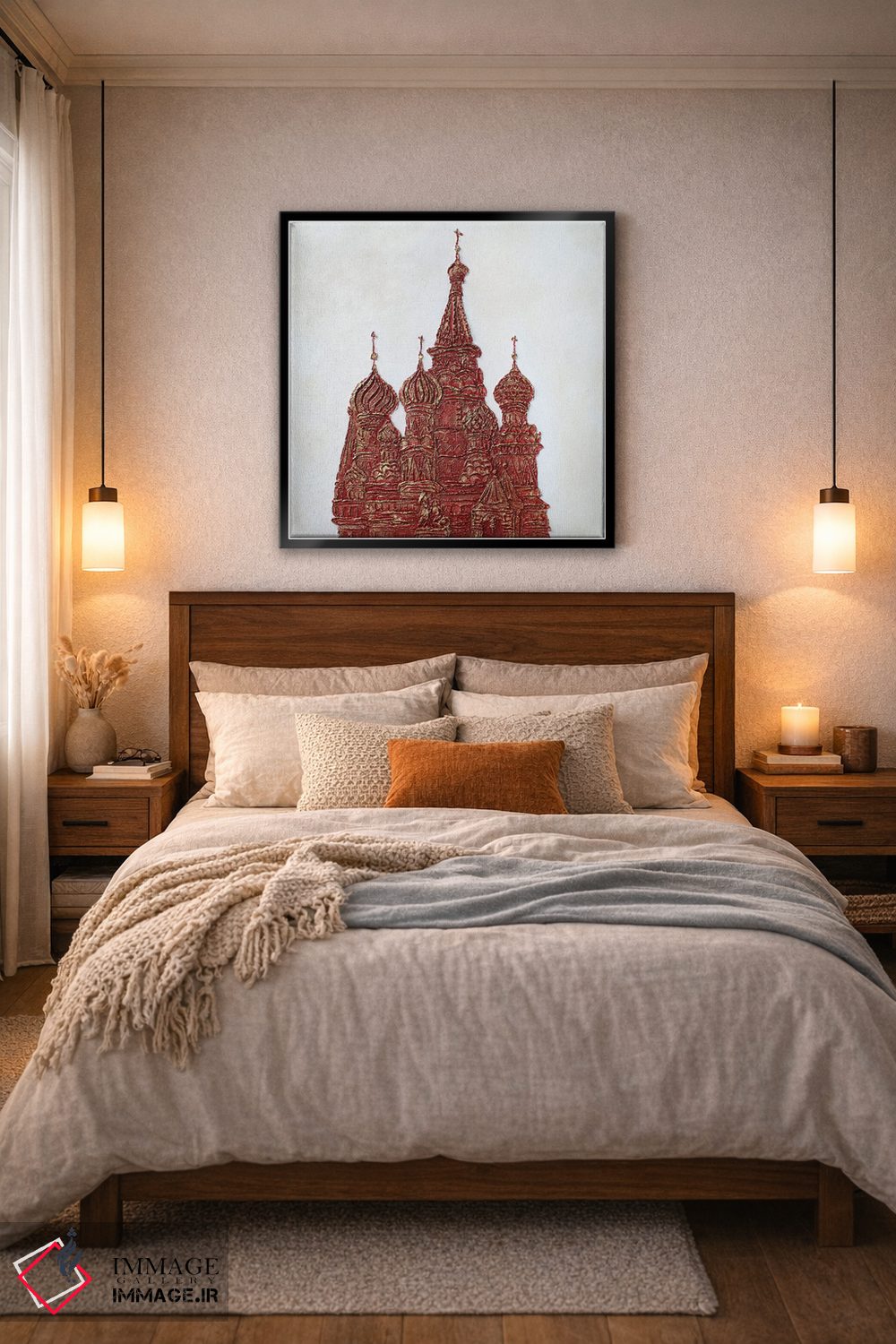 تابلو دکوراتیو کلیسای جامع سنت باسیل اثر آلا گرانده - D6B