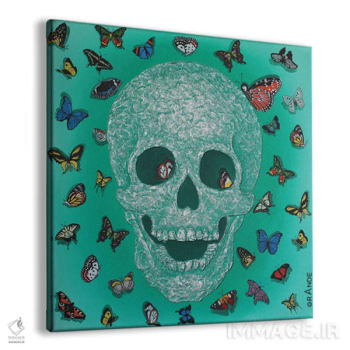 تابلو دکوراتیو اکنون زندگی کن اثر آلا گرانده - نمای پرسپکتیو محصول