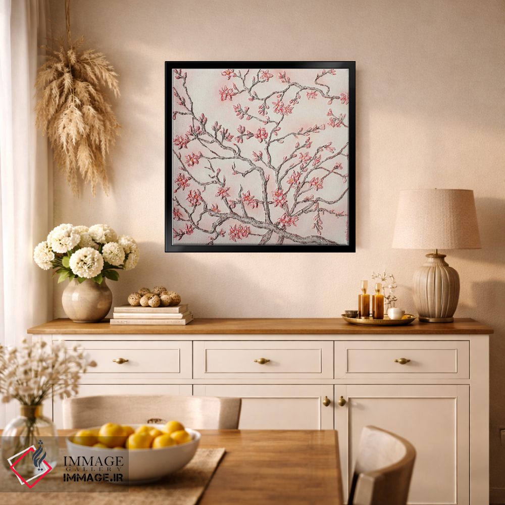 تابلو دکوراتیو درخت بادام اثر آلا گرانده - D1B