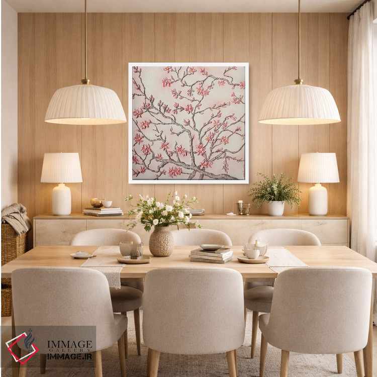 تابلو دکوراتیو درخت بادام اثر آلا گرانده - D4W
