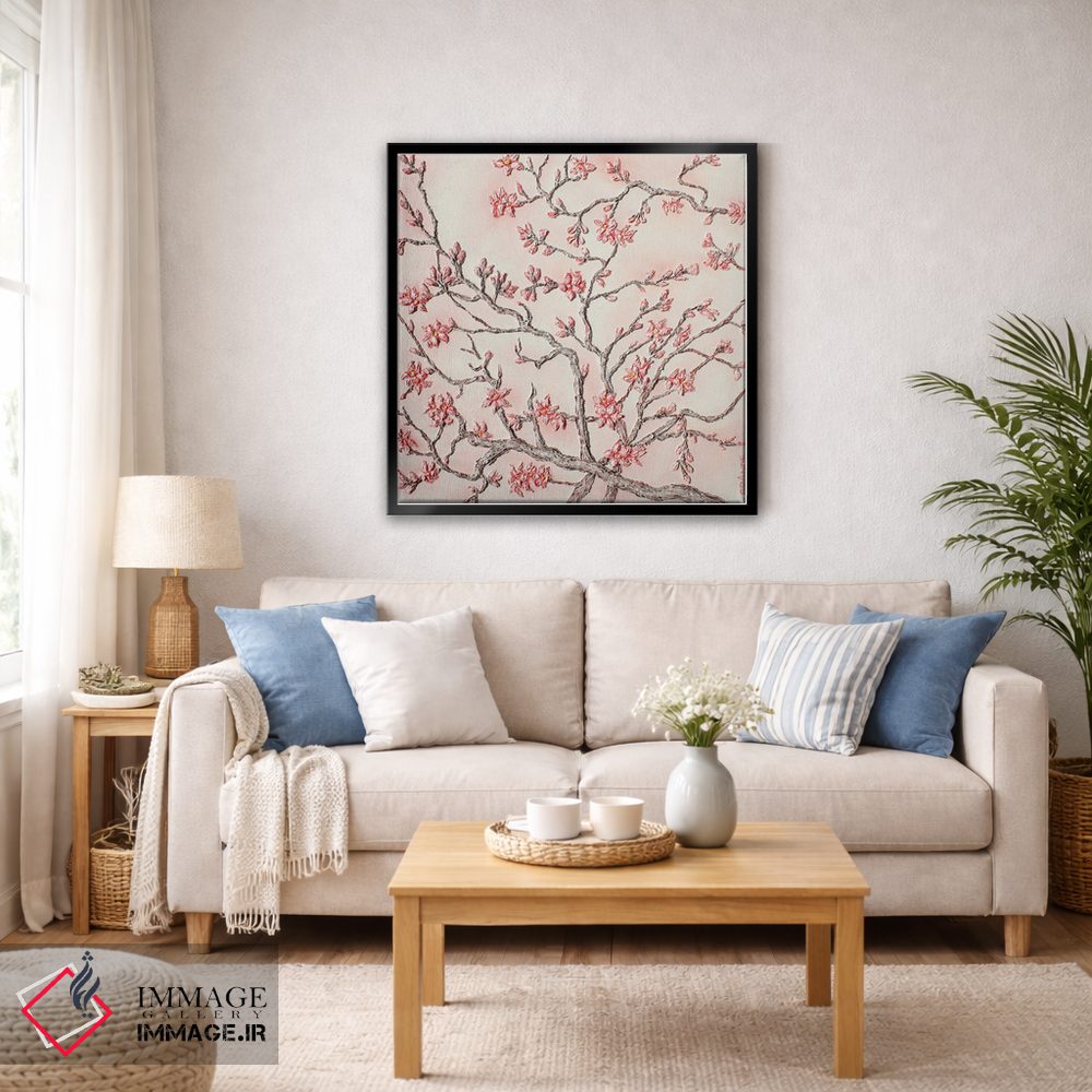 تابلو دکوراتیو درخت بادام اثر آلا گرانده - D6B