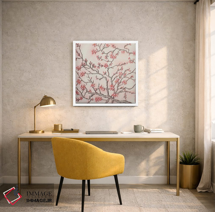 تابلو دکوراتیو درخت بادام اثر آلا گرانده - D5W