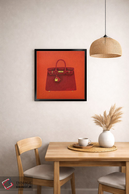 تابلو دکوراتیو برکین هرمس اثر آلا گرانده - D1B
