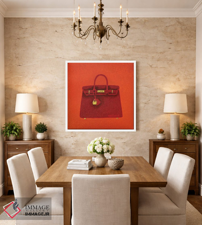 تابلو دکوراتیو برکین هرمس اثر آلا گرانده - D3W