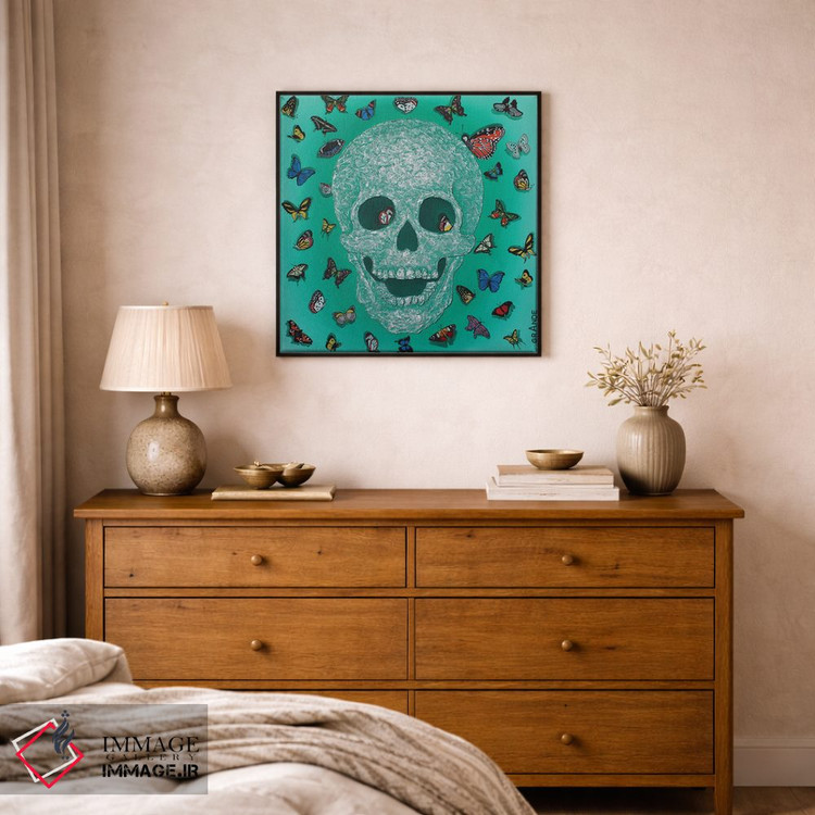 تابلو دکوراتیو اکنون زندگی کن اثر آلا گرانده - D2B