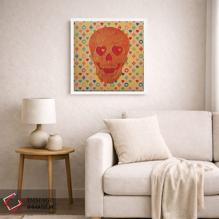 تابلو دکوراتیو اکنون عشق بورز اثر آلا گرانده - D4W