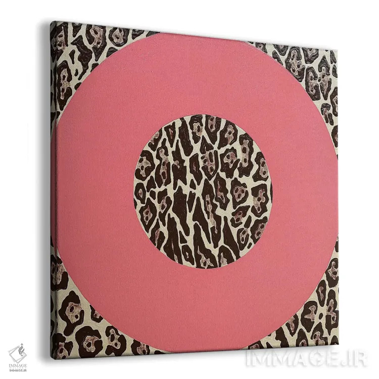 تابلو دکوراتیو حیوانات عاشقانه ۲ اثر آلا گرانده - نمای پرسپکتیو محصول