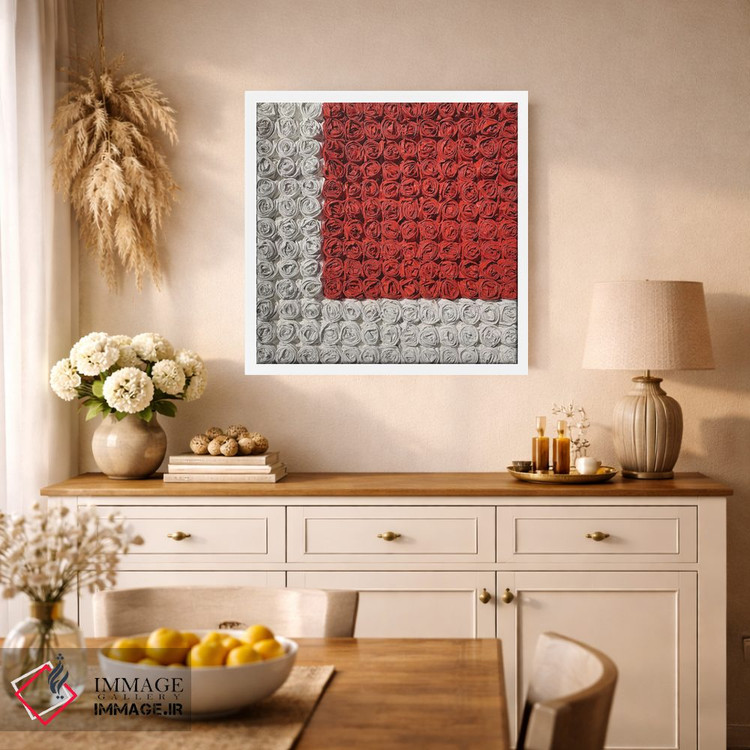 تابلو دکوراتیو رز عاشقانه ۱ اثر آلا گرانده - D2W