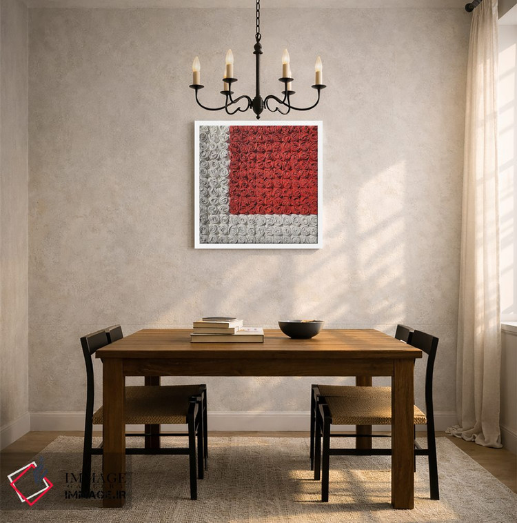 تابلو دکوراتیو رز عاشقانه ۱ اثر آلا گرانده - D5W