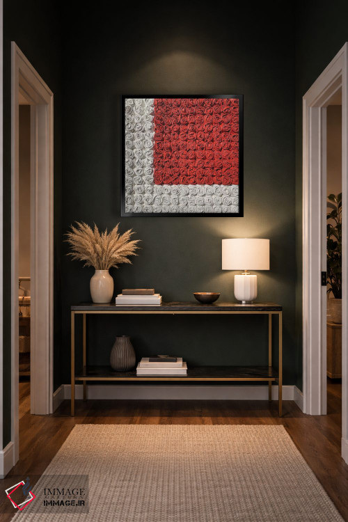 تابلو دکوراتیو رز عاشقانه ۱ اثر آلا گرانده - D6B