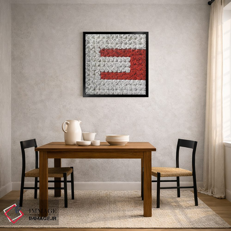 تابلو دکوراتیو رز عاشقانه ۴ اثر آلا گرانده - D3B