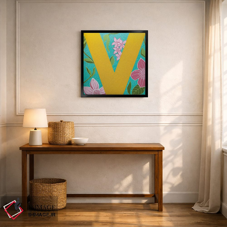 تابلو دکوراتیو گل های عاشقانه ۳ اثر آلا گرانده - D4B