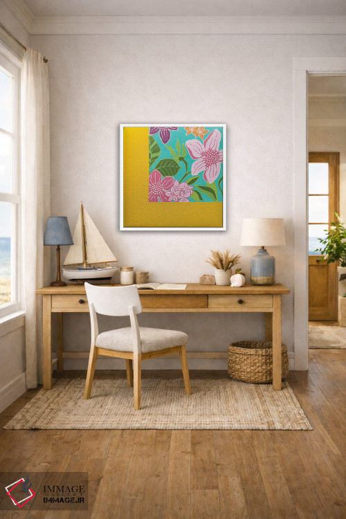 تابلو دکوراتیو گل های عاشقانه ۱ اثر آلا گرانده - D3W