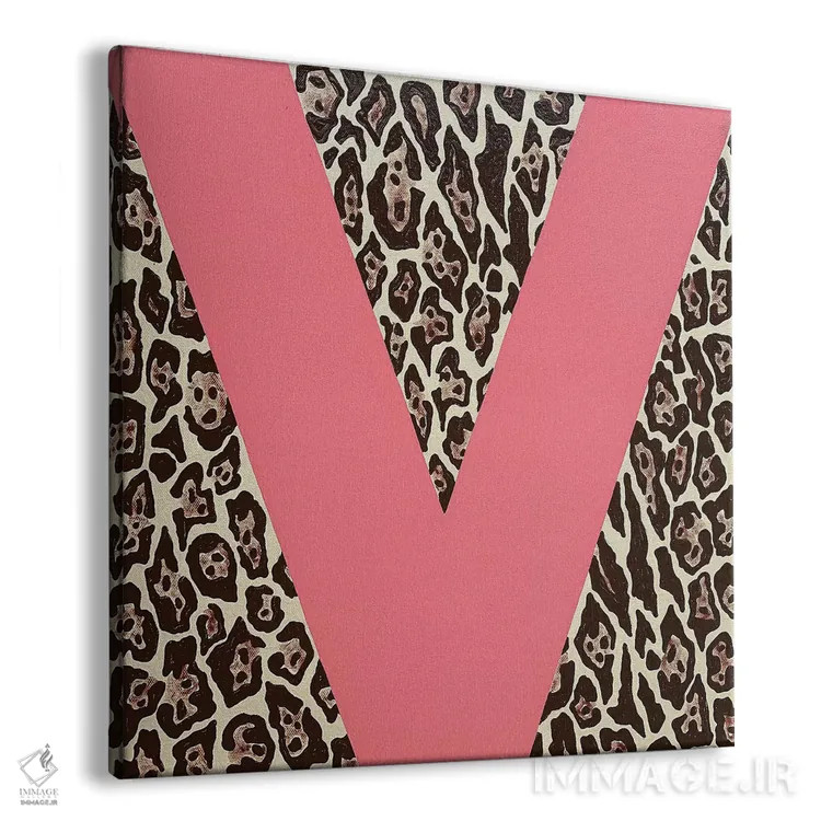 تابلو دکوراتیو حیوانات عاشقانه ۳ اثر آلا گرانده - نمای پرسپکتیو محصول