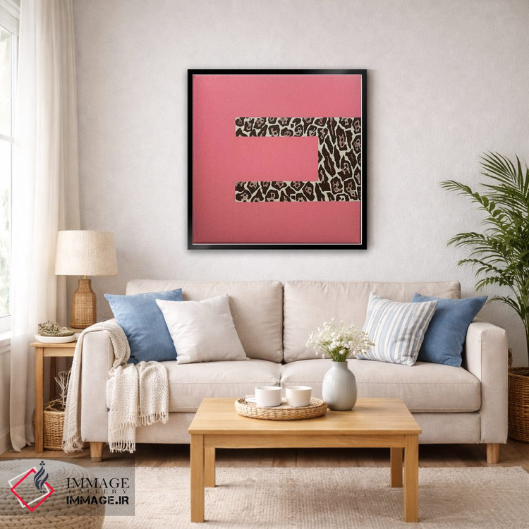 تابلو دکوراتیو حیوانات عاشقانه ۴ اثر آلا گرانده - D6B