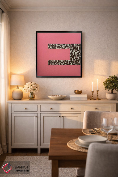 تابلو دکوراتیو حیوانات عاشقانه ۴ اثر آلا گرانده - D5B