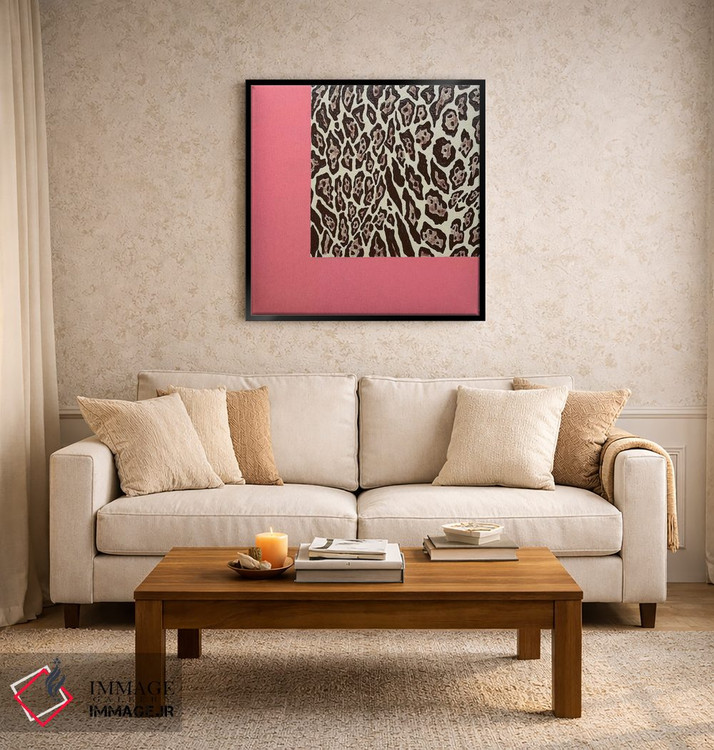 تابلو دکوراتیو حیوانات عاشقانه ۱ اثر آلا گرانده - D3B