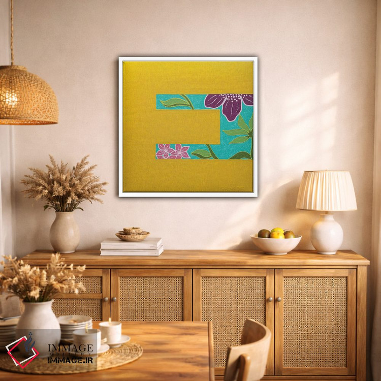 تابلو دکوراتیو گل های عاشقانه ۴ اثر آلا گرانده - D1W