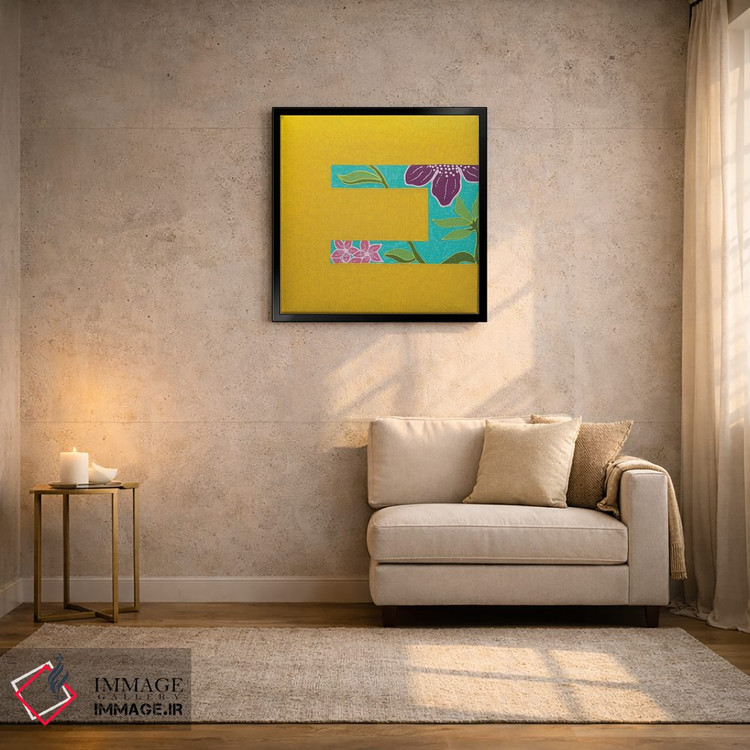 تابلو دکوراتیو گل های عاشقانه ۴ اثر آلا گرانده - D4B