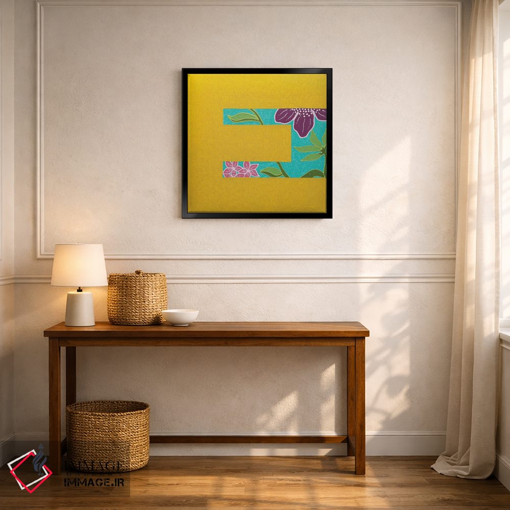 تابلو دکوراتیو گل های عاشقانه ۴ اثر آلا گرانده - D6B