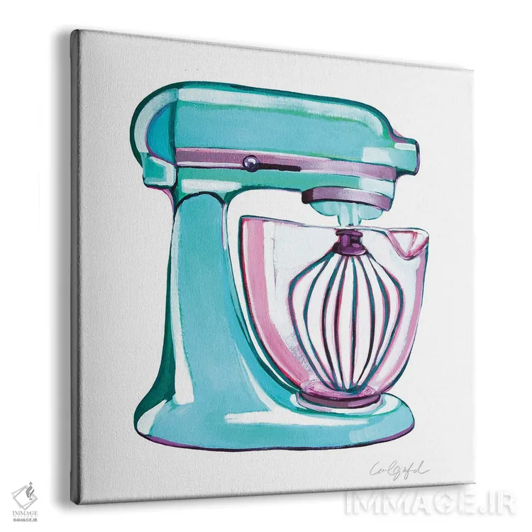 تابلو دکوراتیو همزن کیچن اید اثر لورل گرینفیلد - نمای پرسپکتیو محصول