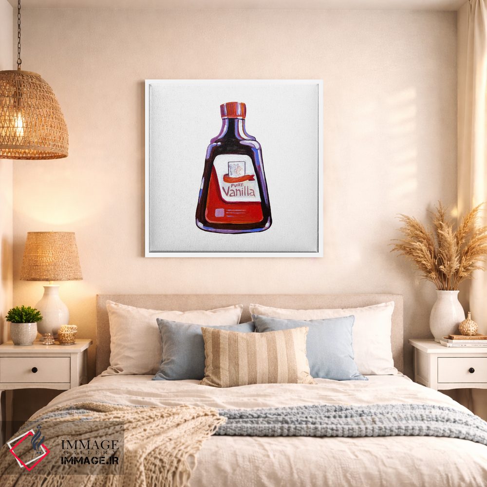 تابلو دکوراتیو عصاره وانیل خالص اثر لورل گرینفیلد - D1W