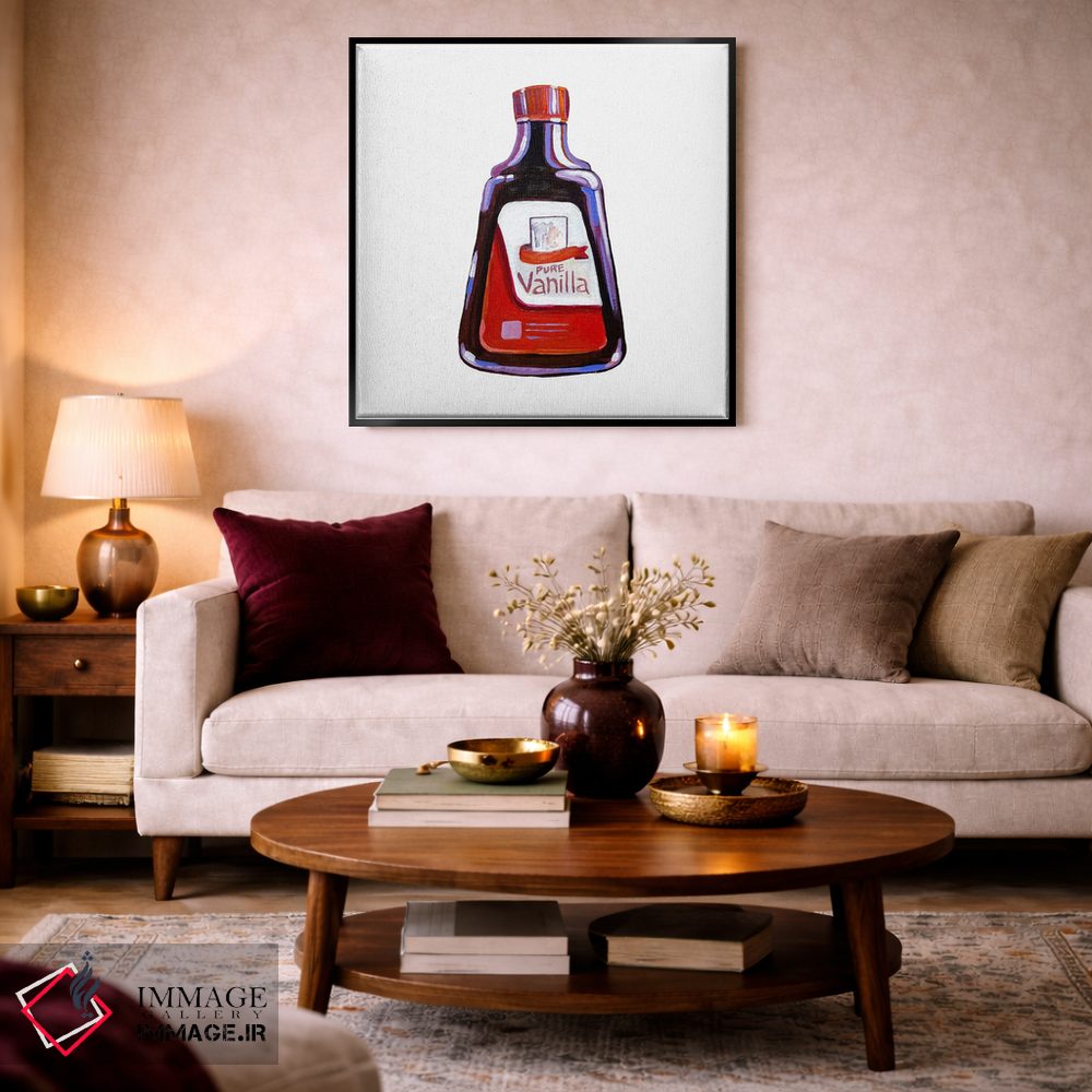 تابلو دکوراتیو عصاره وانیل خالص اثر لورل گرینفیلد - D3B