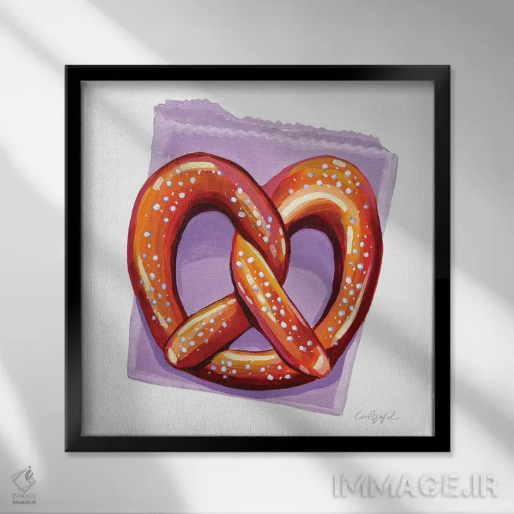 تابلو مدرن چوب شور اثر لورل گرینفیلد - نمای قابدار مشکی