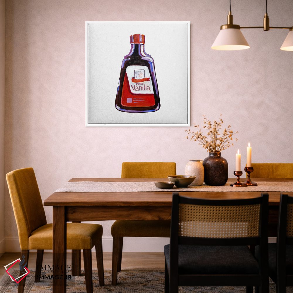 تابلو دکوراتیو عصاره وانیل خالص اثر لورل گرینفیلد - D4W