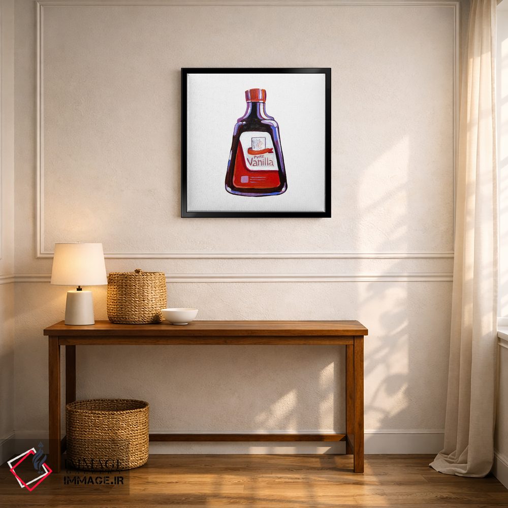 تابلو دکوراتیو عصاره وانیل خالص اثر لورل گرینفیلد - D6B