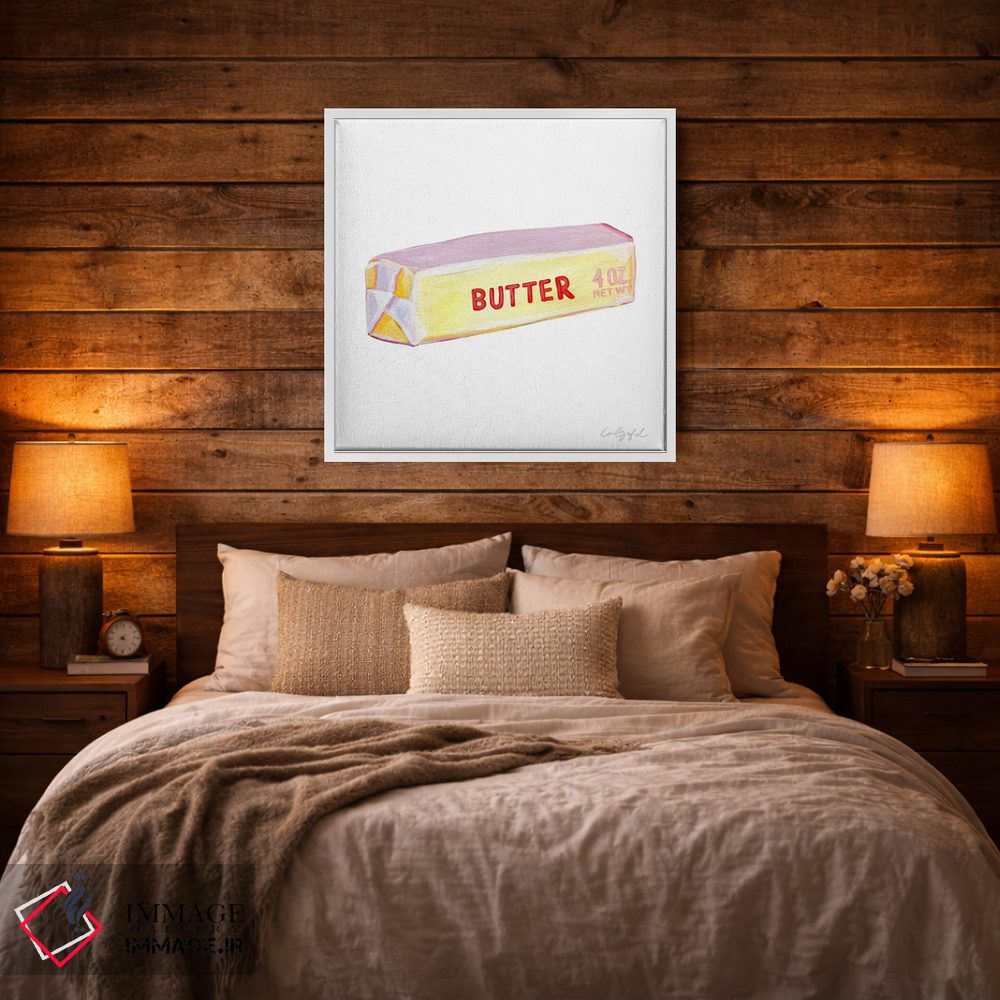 تابلو دکوراتیو یک قالب کره اثر لورل گرینفیلد - D2W