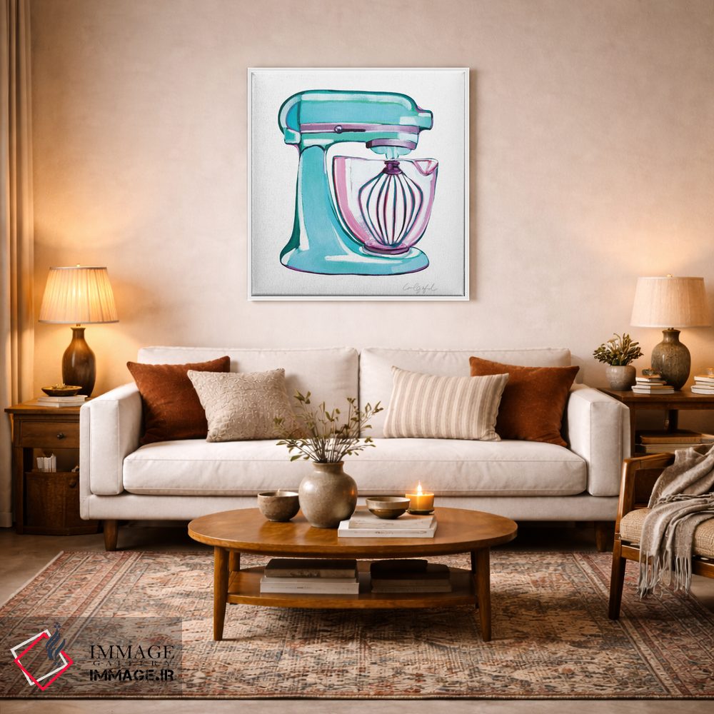 تابلو دکوراتیو همزن کیچن اید اثر لورل گرینفیلد - D2W