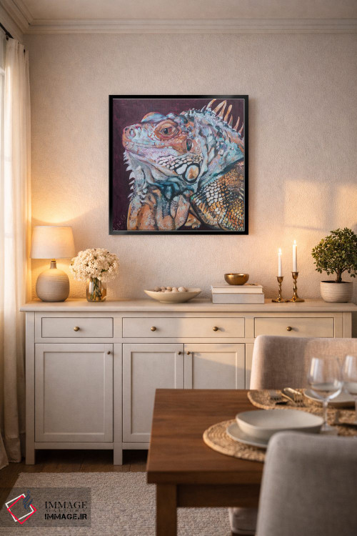 تابلو دکوراتیو پرتره زارد اثر لیزا گلدفارب - D4B