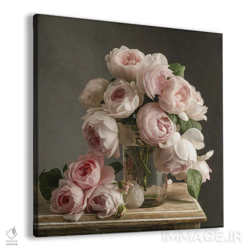 تابلو دکوراتیو سرزمین گل رز اثر لیا مک لین - نمای پرسپکتیو محصول